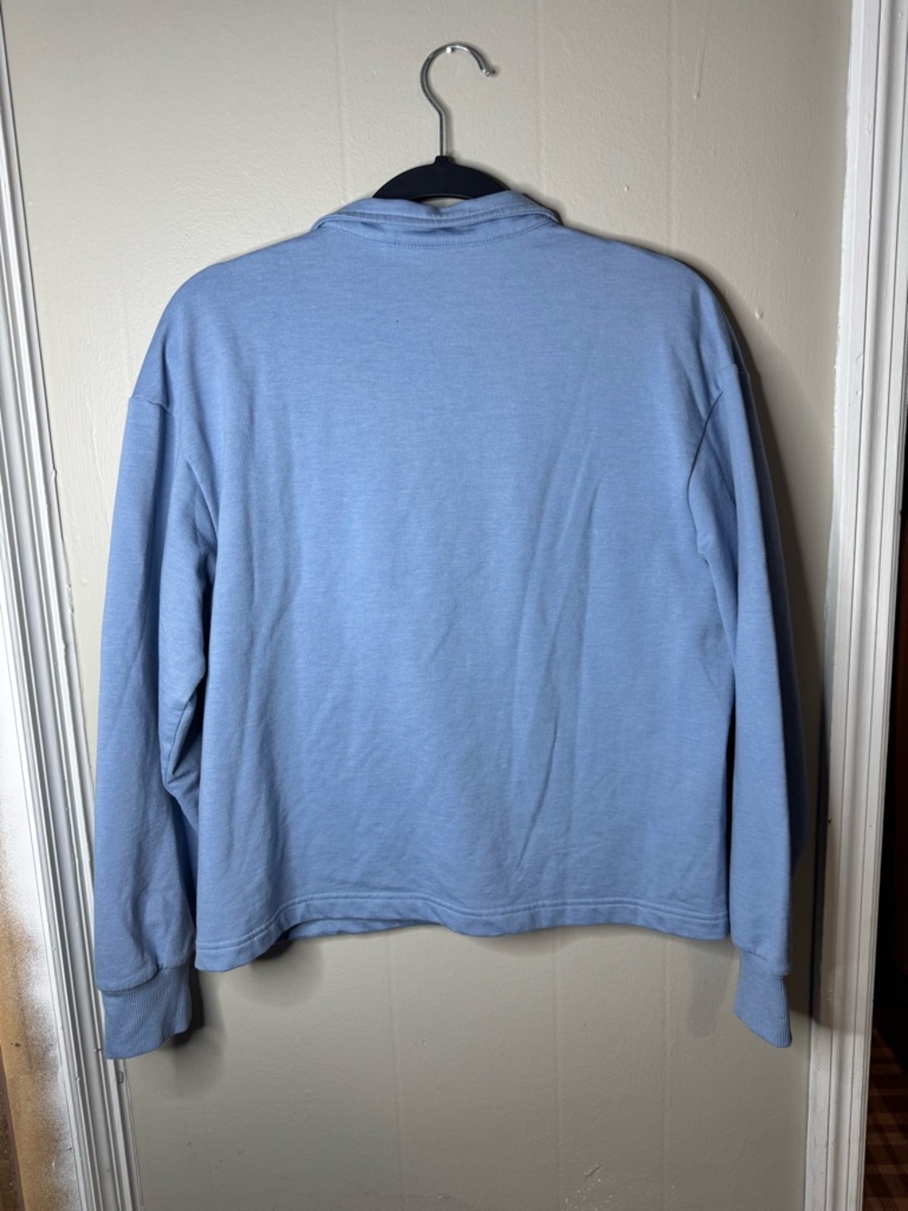 Patagonia Sky Blue Half-Zip Pullover Sweatshirt Women's Size Small - Picture 9 of 9